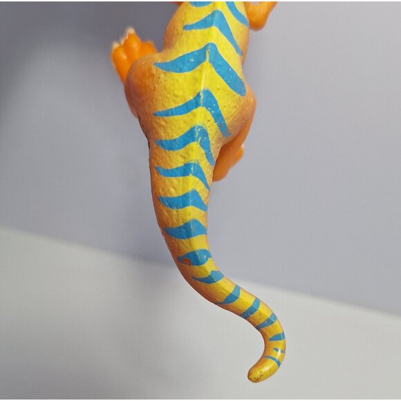 Dinosaur Train 116 Dolores T Rex Orange Blue Stripes 6" Learning Curve - Picture 11 of 16